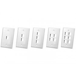 Leviton Plastic Keystone Wallplates