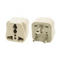 Universal BS 546 Type D Power Adapter for India, Parts of Africa