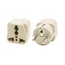 Universal Schuko CEE 7/7 Power Adapter for Europe