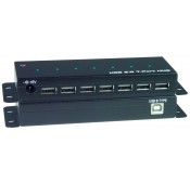 Industrial USB 2.0 Hub, 7 Port