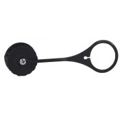 CAT5e Waterproof RJ45 Cap with Tether for Angled Coupler