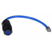 CAT6 Waterproof RJ45 Connector with Shielded Backside Cable