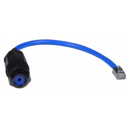 CAT6 Waterproof RJ45 Connector with Shielded Backside Cable