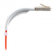 Right Angle LC-LC Simplex Multimode Fiber Patch Cables, 62.5-Micron