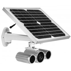Solar-Powered Outdoor HD IP Camera: Wireless/Wired, Day/Night Solar-Powered Outdoor HD IP Camera: Wireless/Wired, Day/Night