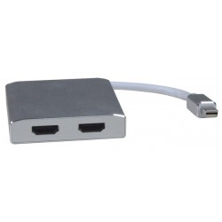 4K Mini DisplayPort to 2-Port HDMI Adapter Hub