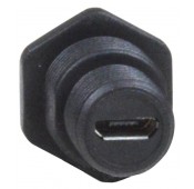 USB 2.0 Micro B Female Case Side Waterproof Connector