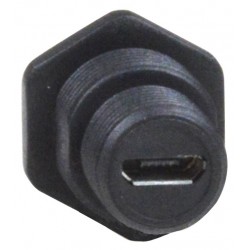 USB 2.0 Micro B Female Case Side Waterproof Connector