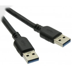 SuperSpeed USB 3.0 Cables, Male A to Male A