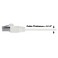 CAT6-FLT-5-WHITE-SHLD - .14