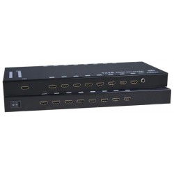 4K 9Gbps HDMI Video Splitter: 16-Port 4K 9Gbps HDMI Video Splitter: 16-Port
