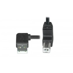 90 degree 5Pin left right angle micro-usb port male to female lock plug  micro usb