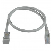 CAT6 Up Angle to Straight Patch Cords: 2 Feet