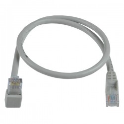 CAT6 Up Angle to Straight Patch Cords: 2 Feet