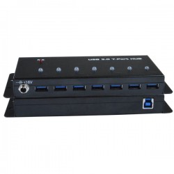 Industrial USB 3.0 Hub, 7-Port