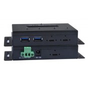 4-Port USB 3.1 Hub, Metal Enclosure – 2 Type C & 2 Type A Ports