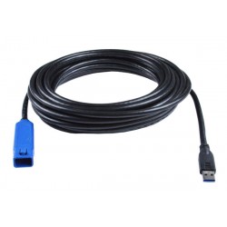 SuperSpeed USB 3.0 Active Extension Cable, Male-to-Female Type A, 10/15 Meters