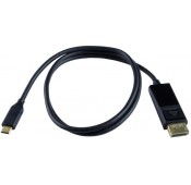 USB 3.0 Type C Male to 4K DisplayPort Male Adapter Cable