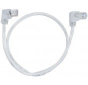 CAT5e Right Angle to Right Angle Patch Cords, Operating Temperature Range: 32 to 140°F (0 to 60°C)