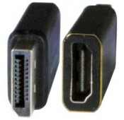 DisplayPort Male to 4K HDMI Female Active Adapter, Aluminum Housing