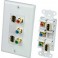 Dual HDMI, Component Video, Wall Plate Coupler