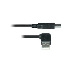 USB 2.0 Straight Type A to Right Angle Type A Cables USB 2.0 Straight Type A to Right Angle Type A Cables